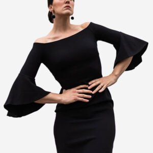 エリン ショートドレス ブラック